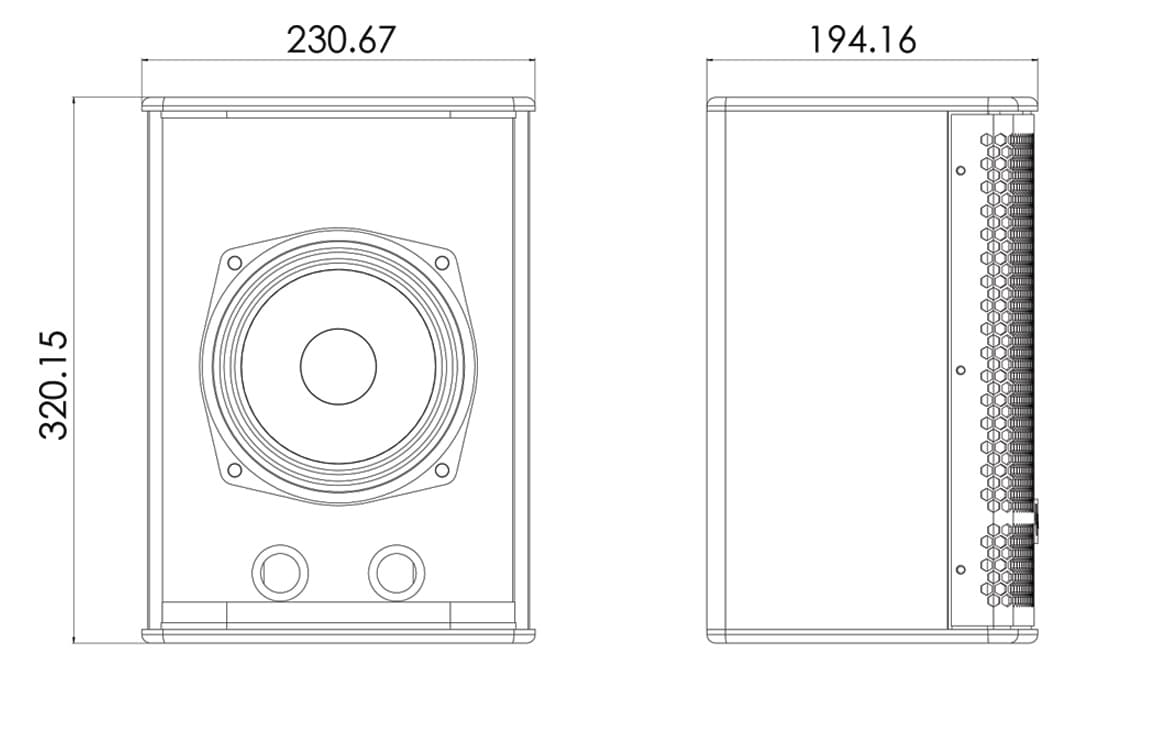 Technical Drawings for AVA-F106.