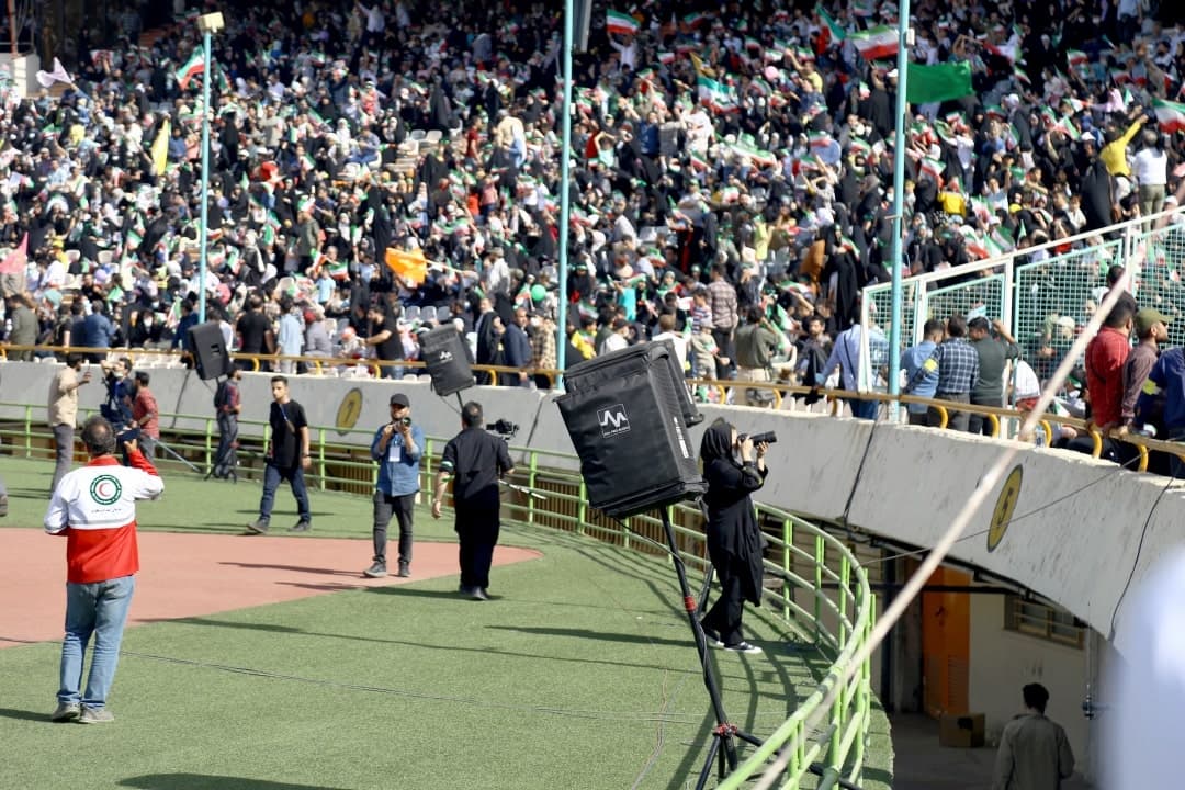 AVA PRO AUDIO in Azadi Stadium