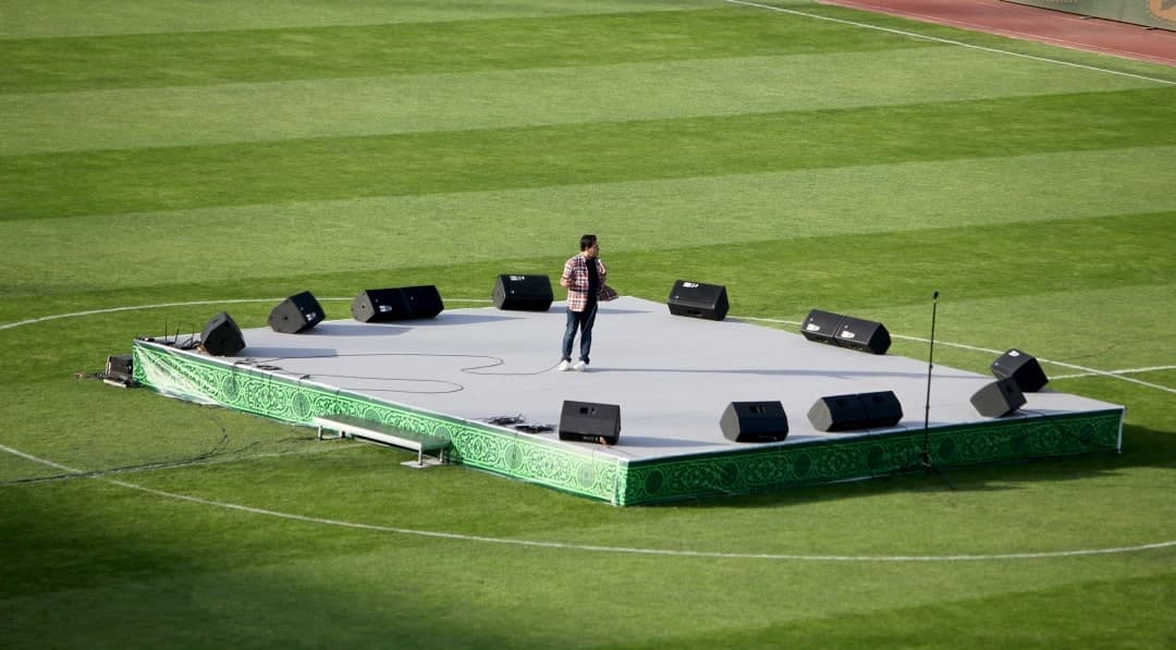 AVA PRO AUDIO in Azadi Stadium