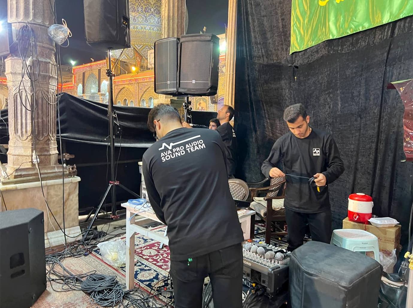 AVA PRO AUDIO Muslimiyah Sound Equipment Project Case Study